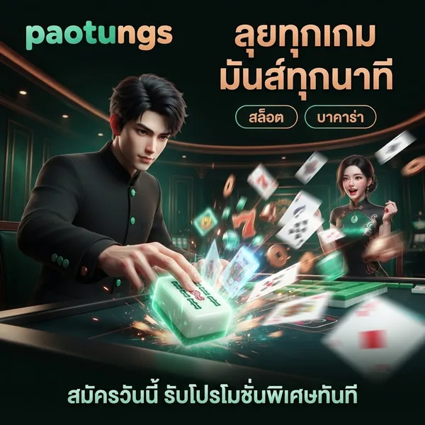 paotungs ลุยทุกเกม มันส์ทุกนาที สล็อต บาคาร่า